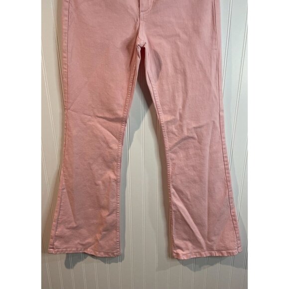 Cotton:On Womens Original Flare Jeans 6 US / 10 AU Pink Sustainable - Picture 5 of 16